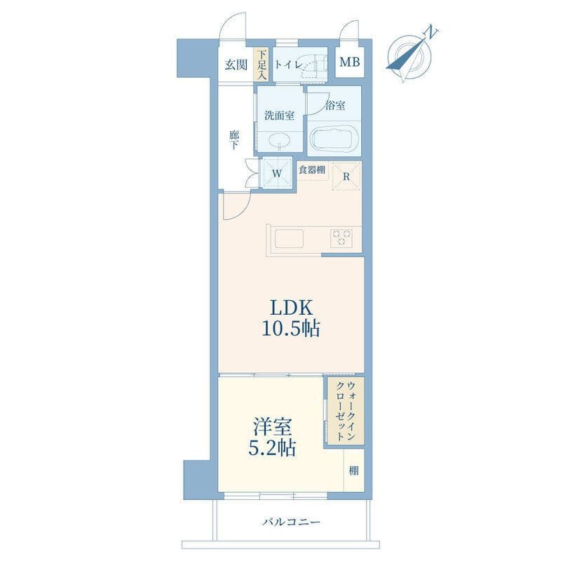 マ・シャンブル南池袋 403 間取り図