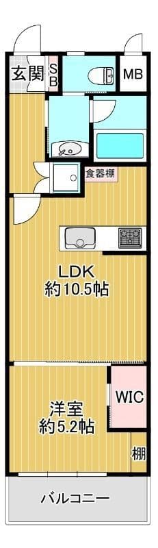 マ・シャンブル南池袋 4F 間取り図