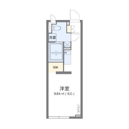 アルク西小山 102 間取り図