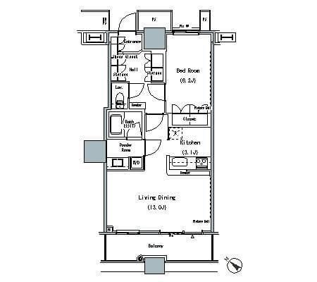 THE TOKYO TOWERS MIDTOWER 1210