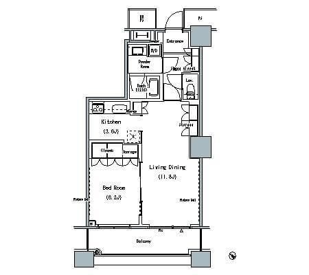 THE TOKYO TOWERS MIDTOWER 1414