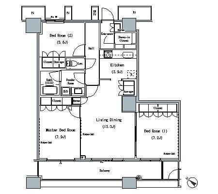 THE TOKYO TOWERS MIDTOWER 2110