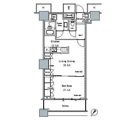 THE TOKYO TOWERS MIDTOWER 2117