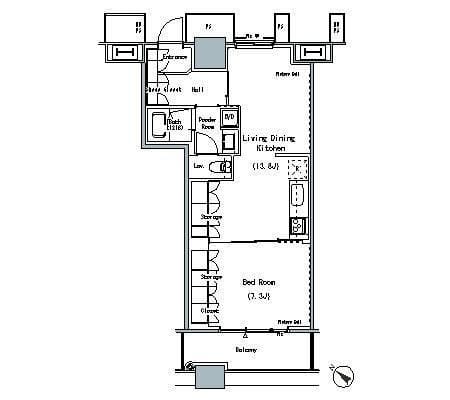 THE TOKYO TOWERS MIDTOWER 611