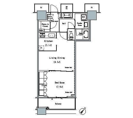 THE TOKYO TOWERS MIDTOWER 706