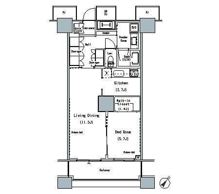 THE TOKYO TOWERS MIDTOWER 707