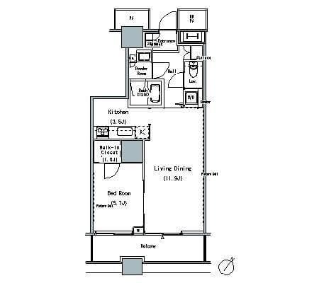 THE TOKYO TOWERS MIDTOWER 805