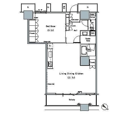 THE TOKYO TOWERS MIDTOWER 924