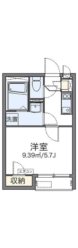 レオネクストプランドール多摩川 102 間取り図