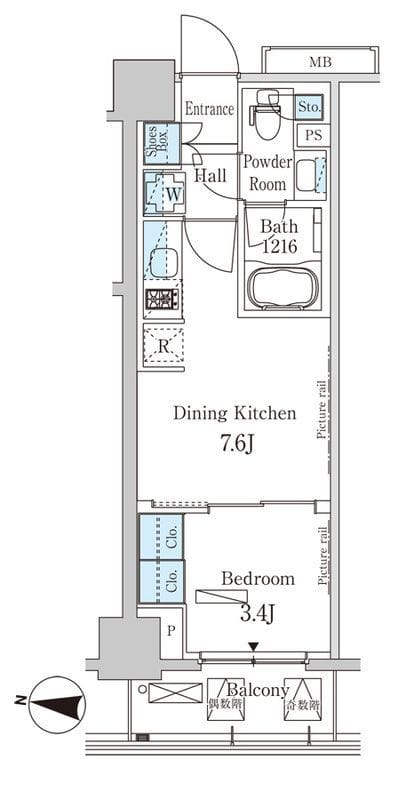 パークアクシス木場キャナル ウエスト 802