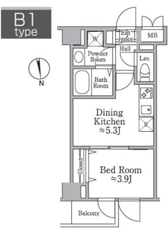 レジディア西小山 0107