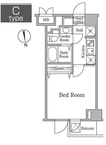 レジディア西小山 0204