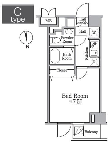 レジディア西小山 0303