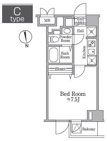 レジディア西小山 0306