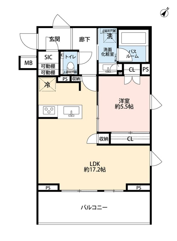 アトラス青山レジデンシャル 204 間取り図