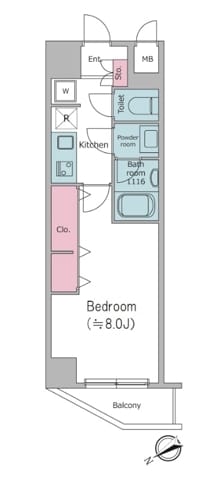 エルスタンザ清澄白河 405
