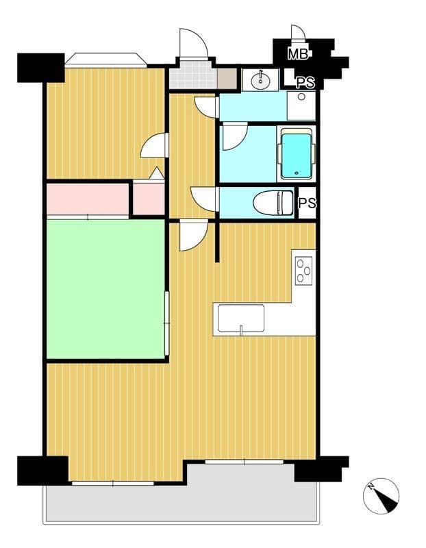 レーベンハイム和光ヒルズ 403 間取り図
