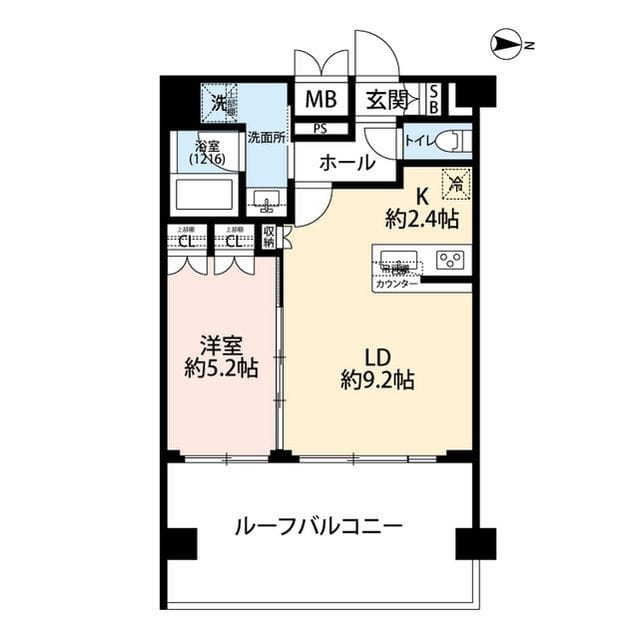 プレール・ドゥーク本所吾妻橋Ⅲ 702 間取り図