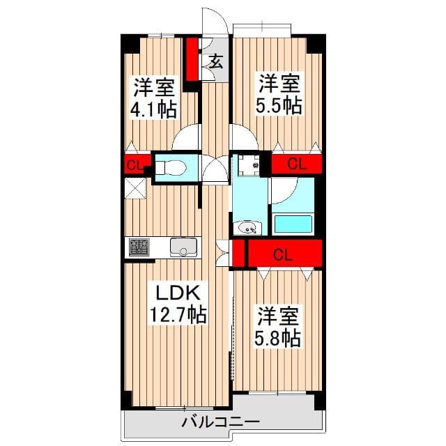 コスモ成増グランヒル 405
