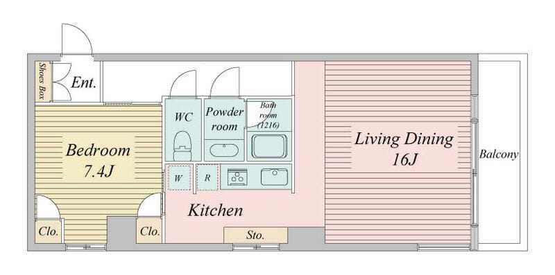 ドゥーエ清澄白河 0505