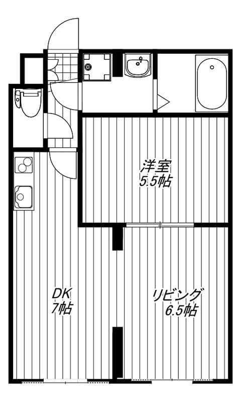 リーリオ堀切 502 間取り図