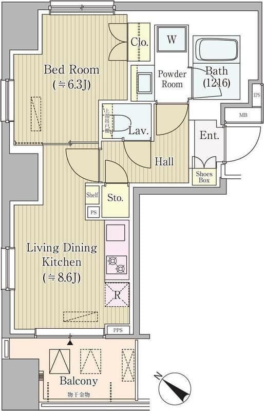グランスイート東日本橋スクウェア 201