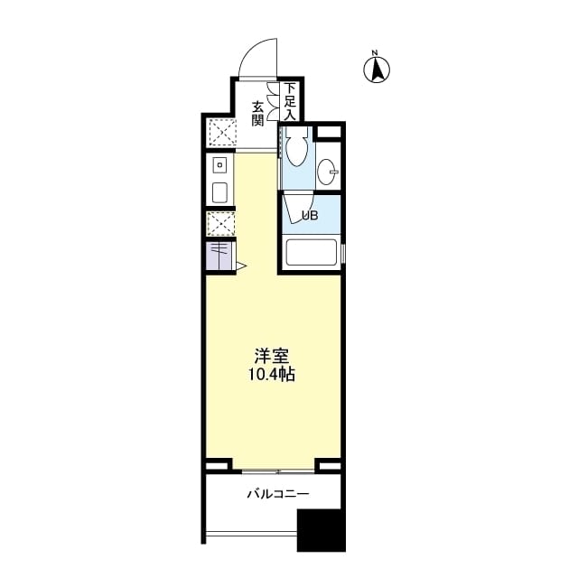 パークフラッツ中目黒 0205 間取り図