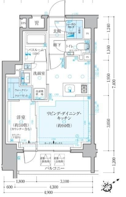 クリオラベルヴィ不動前グランクラス 303