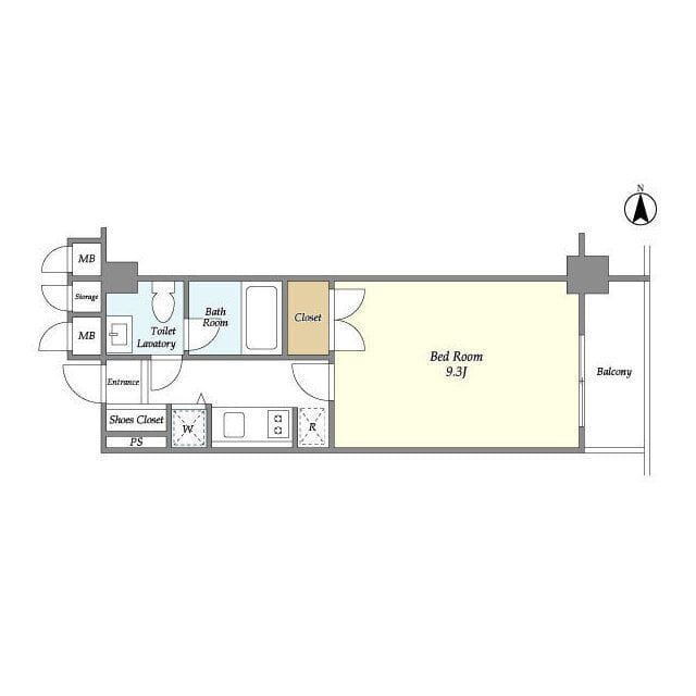 NONA PLACE渋谷神山町 102 間取り図