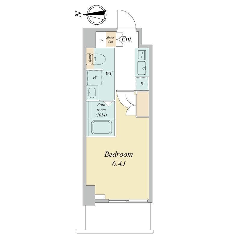 LIME RESIDENCE KAWAGUCHI EAST 0308 間取り図