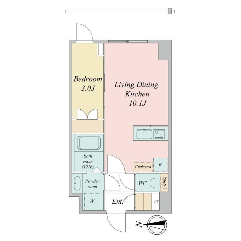 LIME RESIDENCE KAWAGUCHI EAST 0316 間取り図