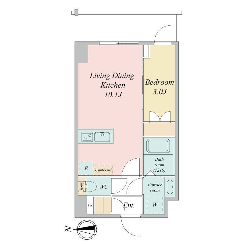 LIME RESIDENCE KAWAGUCHI EAST 0413 間取り図