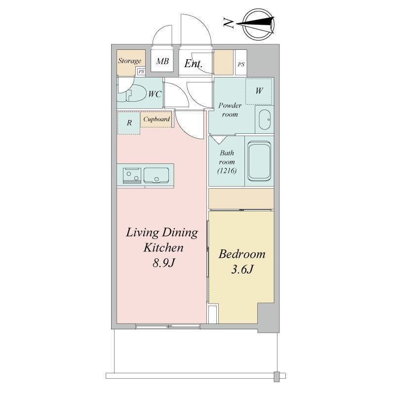 LIME RESIDENCE KAWAGUCHI EAST 0814 間取り図