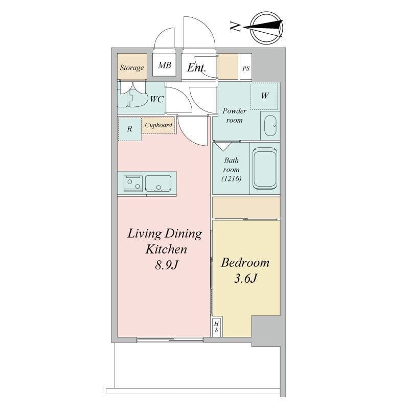 LIME RESIDENCE KAWAGUCHI EAST 0912 間取り図