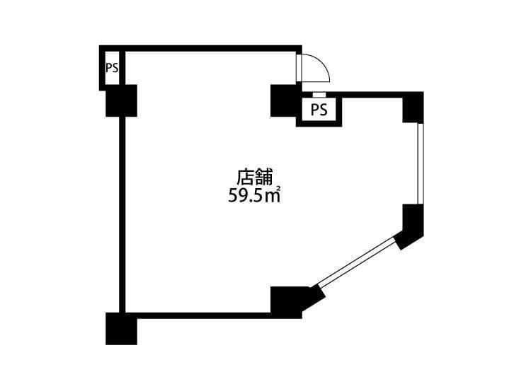 Jフラッツ川口本町 T-1 間取り図