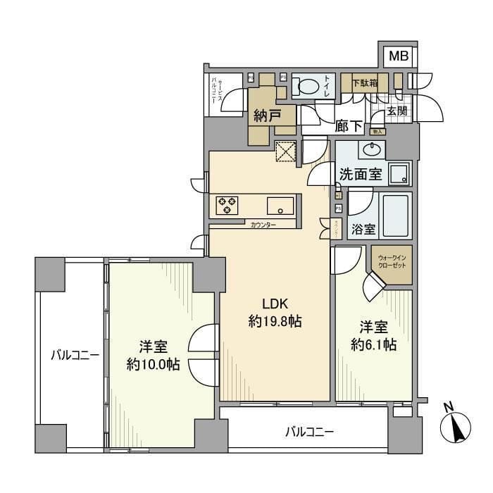 アスコットパーク東京八丁堀 901