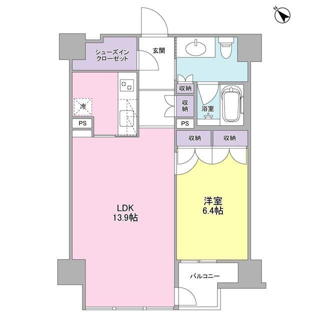 フォレストタウン参宮橋 0301 間取り図