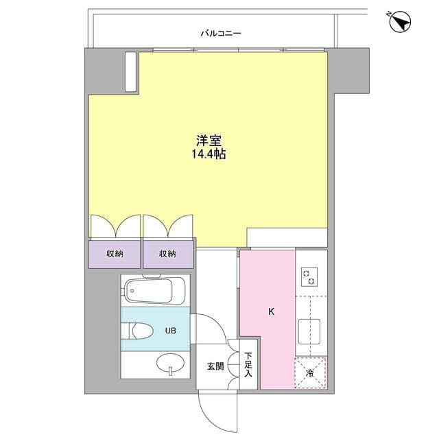 フォレストタウン参宮橋 0703 間取り図