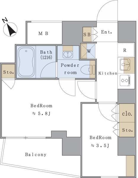 Brillia ist 文京茗荷谷 407