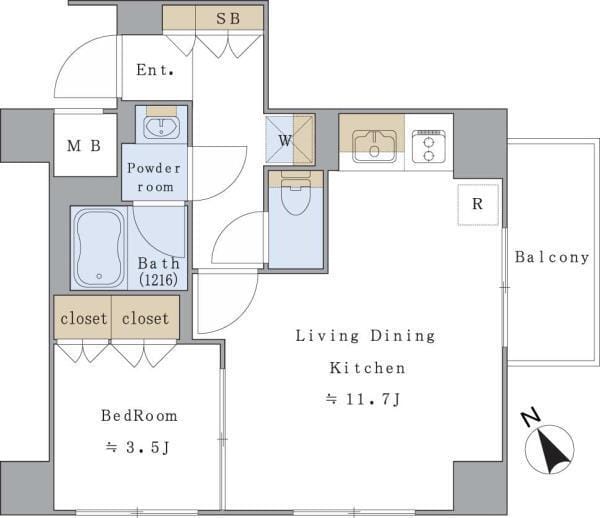 Brillia ist 文京茗荷谷 506