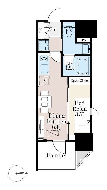 ザ・ライオンズフォーシア町屋 0201