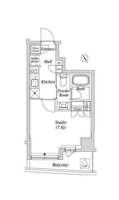 カーサスプレンディッド小石川 205
