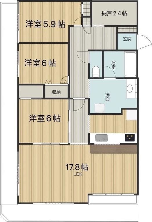 フェアロージュ旗の台 305