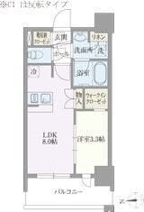 ライトテラス浅草 0406 間取り図