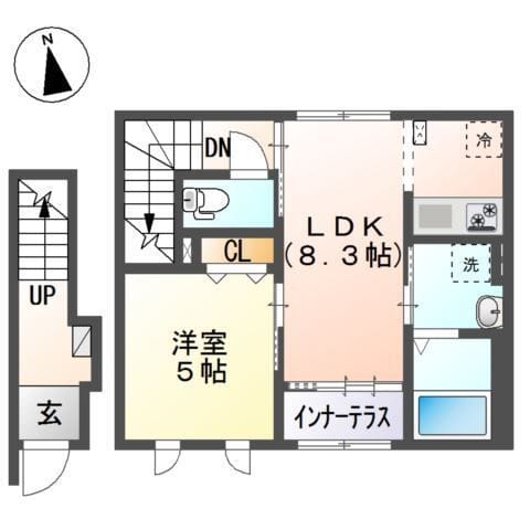 プティ・マタン 202 間取り図