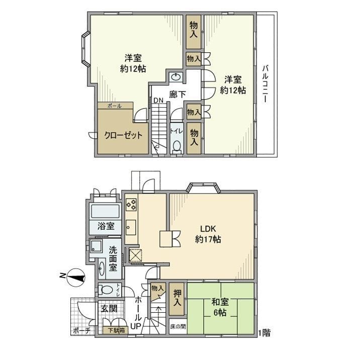 中山戸建 0 間取り図