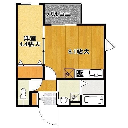 FIORE SHIBUYA 203 間取り図
