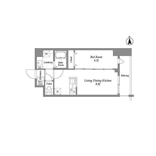 ザ・グラヴィティ新宿 212
