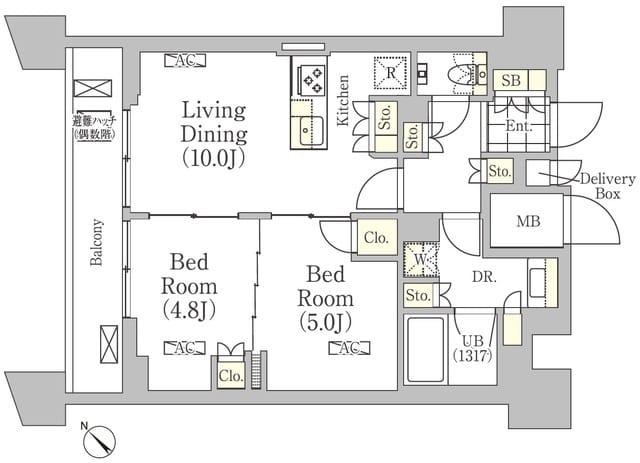 メゾンカルム日本橋馬喰町 1202