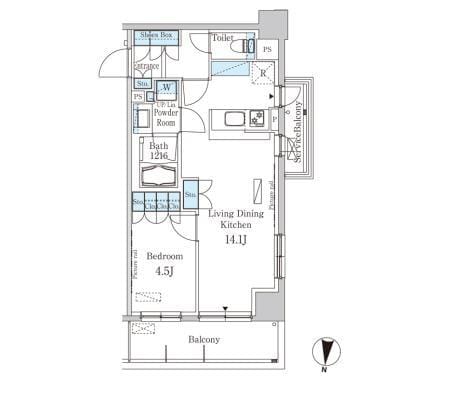 パークアクシス東高円寺 610